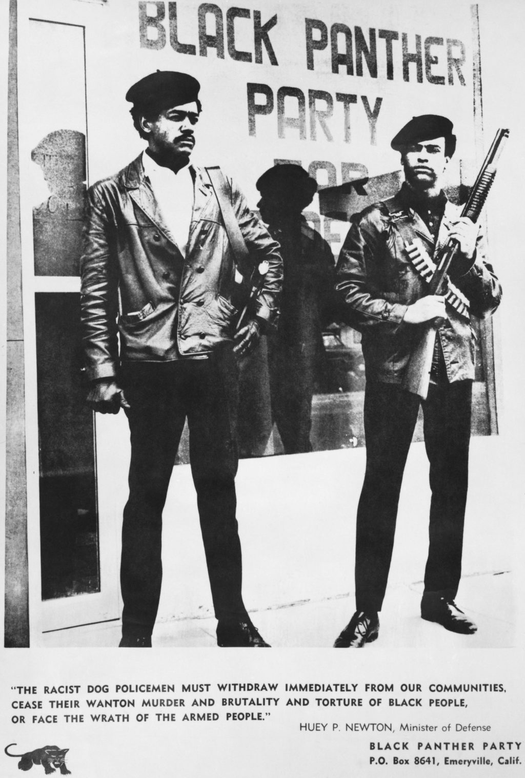 Black Panther Poster, 1968